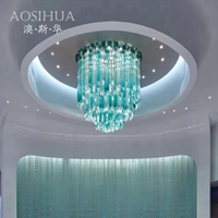 Lustre Moderne Doré en Forme de Branche d'Arbre, Suspension Luminaire d'Intérieur de Luxe avec Fleurs en Verre