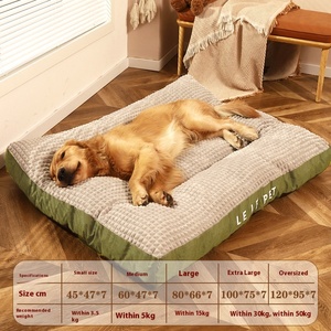 Ganzjährig großes Hunde bett Winter heattech Voll abnehmbare wasch bare Schlaf matte Kunst pelz Haustier produkte Winter Heattech Hunde bett - Product Image 6