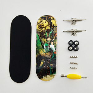 Explosive Models ALF <span class=keywords><strong>Finger</strong></span> <span class=keywords><strong>Skate</strong></span> Boarding <span class=keywords><strong>Pro</strong></span> 32-34mm Complet 5ply Maple Skateboards Customized Fingerboards Double Rocker - Product Image 4