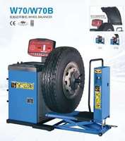 Équilibreur de roue de pneu de voiture et de camion automatique robuste portable Changeur de pneu de camion