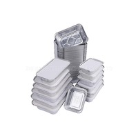 Récipient en aluminium avec oeillet d'estampage à haute pression pour l'emballage et le chauffage des aliments