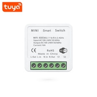 Module de commutation intelligent WiFi MINI Tuya, relais minuterie compatible avec Alexa Google Home PST-AP-SMT