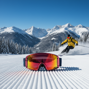 <span class=keywords><strong>Gafas</strong></span> <span class=keywords><strong>de</strong></span> Snowboard con Correa y Logotipo Personalizado, Protección UV400, Antivaho, Antiarañazos, Seguras, <span class=keywords><strong>Gafas</strong></span> <span class=keywords><strong>de</strong></span> Esquí para Adultos - Product Image 5