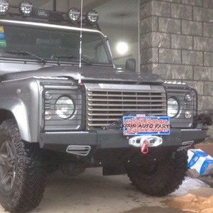 Accesorios de Kits de Carrocería Automotriz del Mercado de Repuestos Offroad Parachoques de Acero Inoxidable para <span class=keywords><strong>Land</strong></span> <span class=keywords><strong>Rover</strong></span> <span class=keywords><strong>Defender</strong></span> 90 110 - Product Image 4