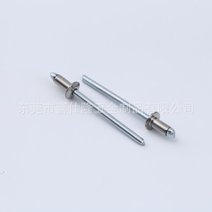 Rivets en acier inoxydable personnalisés en gros, rivets à percussion en aluminium, rivets aveugles <span class=keywords><strong>couleur</strong></span> argent naturel pour la construction - Product Image 4