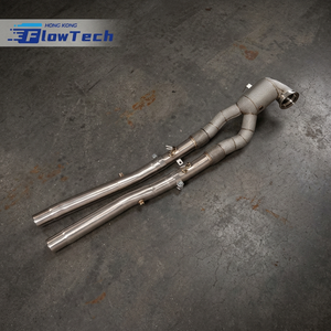ท่อดาวน์ไปป์ประสิทธิภาพสูงสำหรับ Audi RS3 8V 8Y TTRS 8S 2.5T |   เฮดเดอร์ไอเสียเทอร์โบสแตนเลส 304 |   ตัวเลือกที่มีให้บริการ - Product Image 4