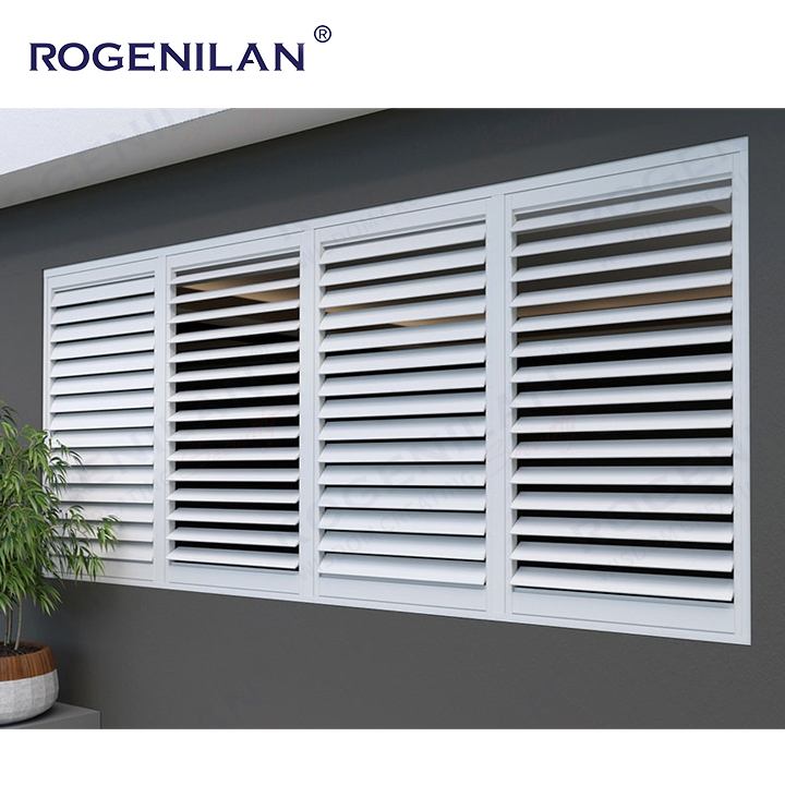 aluminum plantation shutters