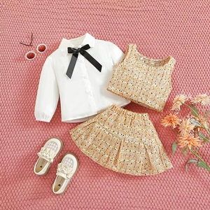 Fall Boutique 2 3 4 5 6 anni di età per bambini indossare tuta per neonati all'ingrosso per bambine set di abbigliamento per bambine - Product Image 4