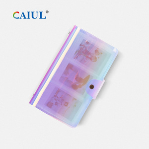 Caiul PVC 5 couleurs, album photo instantané <span class=keywords><strong>Fujifilm</strong></span> 96 pochettes, motif marguerite irisée rêveuse, pour <span class=keywords><strong>Instax</strong></span> <span class=keywords><strong>Mini</strong></span> 11/9/<span class=keywords><strong>70</strong></span>/40, classeur de cartes - Product Image 3
