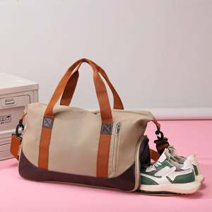 Hot Sale Custom Sport <b>Bag</b> Waterproof Travel Weekend Yoga Training Gym <b>Bag</b> Dry Wet Separated <b>Duffel</b> <b>Bag</b> with Shoes Compartment - Product Image 2