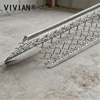 Profilé d'angle pour plâtre de cloison sèche, protection des coins de plafond et de mur, matériau de construction intérieur