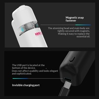 Diffuseur d'arômes de voiture mini USB sans eau avec logo personnalisé, diffuseur d'huiles essentielles, désodorisant de voiture en gros, clip de ventilation