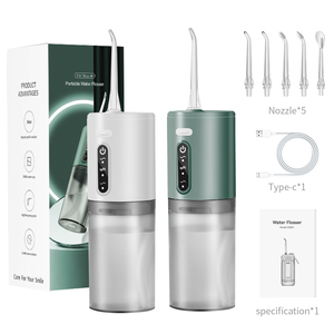 Échantillon personnalisable avec logo – <span class=keywords><strong>Hydropulseur</strong></span> <span class=keywords><strong>dentaire</strong></span> sans fil pour le nettoyage des dents, irrigateur buccal électrique à jet d'eau - Product Image 1