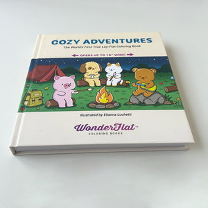 Libro da Colorare con Disegni di Amici Cartoni Animati, Semplice ed Educativo <span class=keywords><strong>per</strong></span> Bambini di 4 Anni e Adulti, Nuovo Prodotto in Carta - Product Image 4