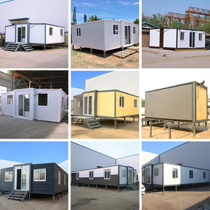 บ้านคอนเทนเนอร์โครงสร้างเหล็กแบบขยายได้ ขนาด 20 ฟุต 3 ห้องนอน บ้านคอนเทนเนอร์พับได้หรูหรา - Product Image 4