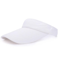 Gorra de tenis de lona ligera con visera ajustable, personalizada al por mayor, OEM, con cierre trasero, para ciclismo, correr y protección solar deportiva.