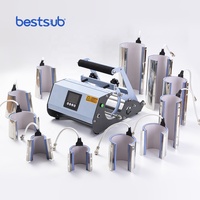 Presse à Tasses BestSub Elite Pro Max Tout-en-Un 11 en 1 pour Gobelets et Mugs de 40oz 30oz 20oz 17oz 12oz 11oz 3oz – Machine de Sublimation