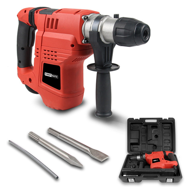1500W SDS-MAX Electric Rotary Hammer Drill Corded for Concrete 40mm Professional Industrial & DIY