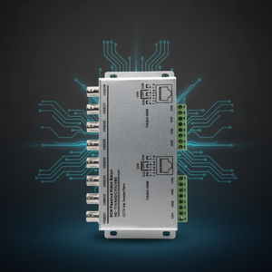 Metal pasivo 3MP 5MP AHD/CVI/TVI Cable de par trenzado coaxial Monitor de <span class=keywords><strong>8</strong></span> canales Transmisor <span class=keywords><strong>Balun</strong></span> Sistema DE SEGURIDAD DE CÁMARA CCTV - Product Image 1