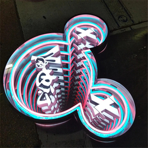 Bandes LED miroir infini personnalisables tendance 2025 pour la publicité dans les hôtels, centres commerciaux, entreprises, hôpitaux, écoles, voitures - Product Image 2