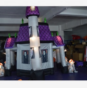 Décoration de vacances, fantôme gonflable d'Halloween, <span class=keywords><strong>maison</strong></span> hantée gonflable, gonflables géants d'Halloween à vendre - Product Image 4