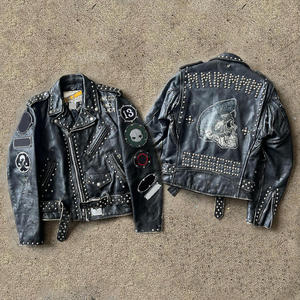 Punk Jacket - Leather Punk Jacket for Men - Stylish Biker Design