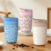 Vaso Aislado de Acero Inoxidable con Logotipo Personalizado, Taza de Café Moderna de Acero Inoxidable, Termo de Viaje con Tapa