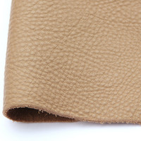Cuir véritable vert armée, grain naturel non gaufré 1.8, cuir de vachette pleine fleur, matière première écologique pour la personnalisation