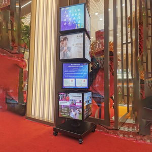 4 mặt 4 lớp 16 Áp phích xoay hiển thị tùy chỉnh tầng thường vụ Bảng menu khối quảng cáo hộp Đèn xoay hộp đèn - Product Image 4