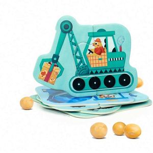 EN71 Creative Fun Large Pieces Educational Baby <b>Puzzle</b> Beginner Perfect Toy 2-Pieces Vehicles Jigsaw <b>Puzzles</b> - Product Image 4