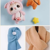 Fil fantaisie en laine super douce et pelucheuse, teint, 40g, polyester et nylon, effet duvet d'oie, pour tricot à la main, crochet, écharpes et pulls