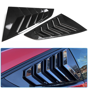 ชุดแต่งขอบหน้าต่างหลังรูปสามเหลี่ยม StarNav สำหรับ Ford Mustang 2024+ ฝาครอบช่องระบายอากาศด้านข้างหลัง อุปกรณ์ตกแต่งรถยนต์ - Product Image 4