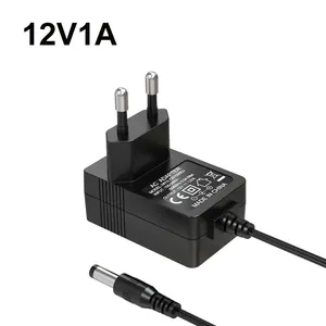 Catu Daya Adaptor 12W 12V 1A 24V 0,5 A AC DC untuk Mesin Kasir