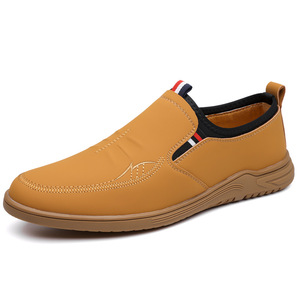 Mocassins Homme à Enfiler Bout Rond Tige Synthétique Semelle Extérieure en Caoutchouc Antidérapante Chaussures Décontractées d'Automne pour la Conduite - Product Image 5