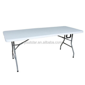 Latest Design Modern Hotel <b>Outdoor</b> Dining <b>Table</b> and Chair Set HPDE Top Portable Plastic Furniture for Sale - Product Image 4