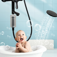 Purificateur d'eau de douche en aluminium de qualité supérieure à haute efficacité, anti-chlore pour une peau et des cheveux sains, purificateur d'eau de douche, parfum personnalisé