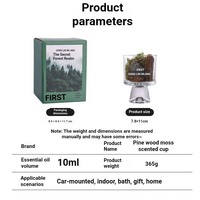 Diffuseur à bâtonnets parfumé au mousse de forêt de pin, longue durée, pour la maison, idée cadeau