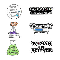 Badge en métal émaillé personnalisé avec logo pour vêtements, vente en gros
