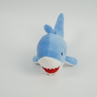 Jouet en peluche requin en spandex super doux pour bébé, jouet d'animaux marins, requin en peluche pour cadeaux de bébé