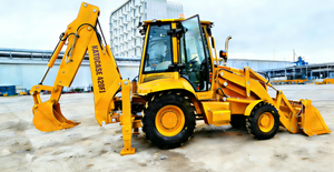 KATOCASE 420FJ Backhoe/Skid Steer <span class=keywords><strong>Loader</strong></span> dengan 25+ Peralatan Kerja, Momen Beban Tinggi, Kapasitas Bucket 1.35m³, Bertenaga Diesel. - Product Image 4