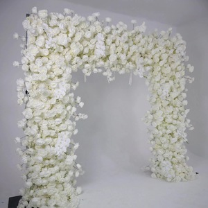 Fournitures florales décoratives : Arche carrée, cadre floral pour scène, toile de fond de jardin, plafond, mur floral de mariage pour mariée - Product Image 1