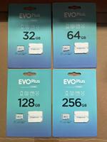 Carte mémoire Micro TF EVO Plus 128 Go/64 Go/256 Go/512 Go, vitesse 130 Mo/s, U1/U3/C10, pour téléphone et moniteur - Meilleures ventes