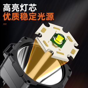 ไฟฉาย Shenhuo M17-A แบบชาร์จไฟได้สำหรับใช้งานกลางแจ้ง ความสว่างสูง 2400mAh เหมาะสำหรับการตั้งแคมป์และการลาดตระเวน - Product Image 4