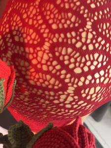 Hoge Kwaliteit Rode Visnet Lingerie Mesh Bodysuits Sexy Volwassen Club Stijl Op Maat Gemaakt Gratis Formaat Lingerie Uitgehold Sexy Ondergoed - Product Image 3