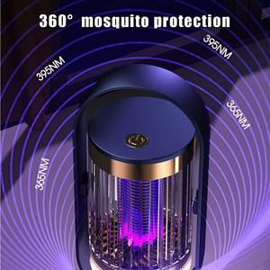 Lámpara Antimosquitos Recargable de 5V con Luz Nocturna LED para Interiores, Exteriores y Camping con Carga Tipo-C - Product Image 4