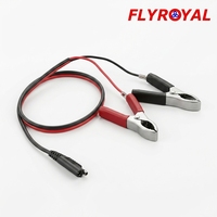 Câble de démarrage 12V SAE vers pinces crocodiles, faisceau de câbles électrique personnalisé
