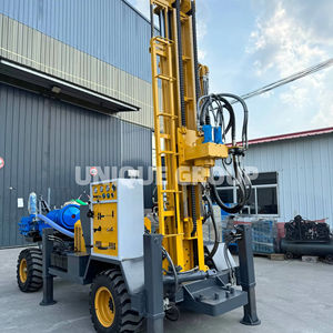 Rubber Crawler Type Water Well UY200 <b>Drilling</b> Rig Heavy-Duty Portable Trailer-Mounted <b>Drilling</b> Rig. - Product Image 1
