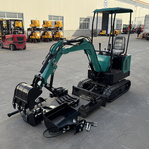 Mini-excavatrice certifiée EPA CE EURO 5 de 2,5 tonnes avec moteur Kubota, excavatrice compacte sur chenilles - Product Image 1
