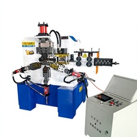 Machine de pliage de loquets en fer plat CNC entièrement automatique, équipement de pliage et de formage pour les pièces de quincaillerie en fer plat