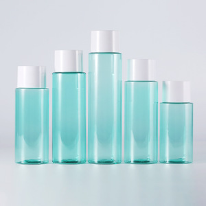 Cosmetic Pet <b>Plastic</b> Spray Bottles Cylinder Screw <b>Cap</b> Labelable Wholesale Packaging - Product Image 1